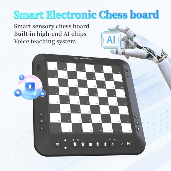 Electronic Chess Set, Smart Electronic Chess Board Game, Computer Chess Game - Picture 3 of 9